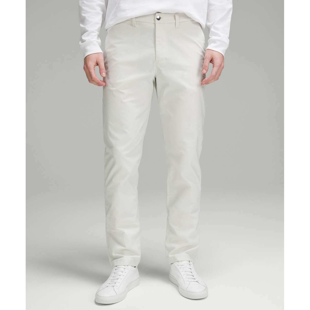 Lululemon Men's ABC Classic-Fit Trouser 36x30"L *Smooth Twill Bone